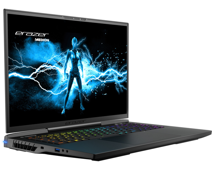 Ноутбук 17" Medion Erazer Beast X40 Gaming Intel Core i9-13900HX RAM 32GB SSD 1TB GeForce RTX 4080 Windows 11 Алюминиевый корпус (UKR) (102329562) - Уценка - Фото 3 Ноутбук 17" Medion Erazer Beast X40 Gaming Intel Core i9-13900HX RAM 32GB SSD 1TB GeForce RTX 4080 Windows 11 Алюминиевый корпус (UKR) (102329562) - Уценка - изображение 3