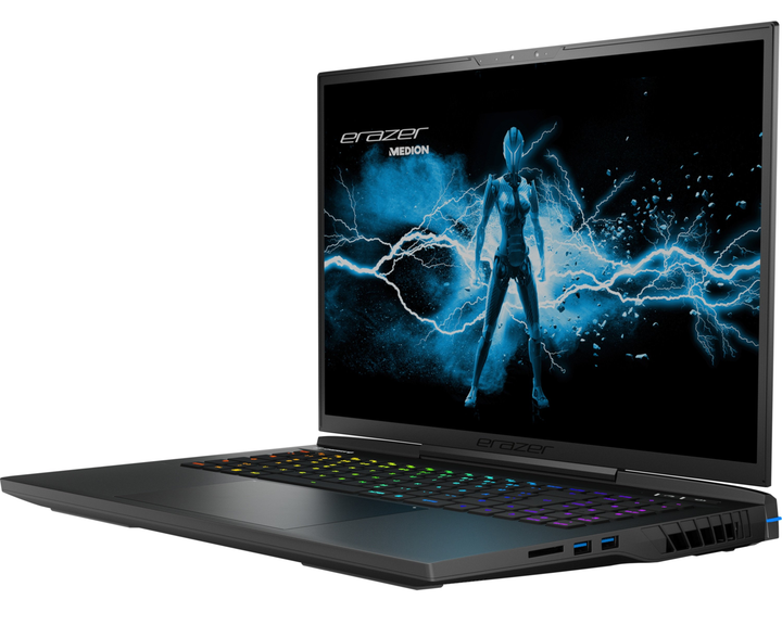 Ноутбук 17" Medion Erazer Beast X40 Gaming Intel Core i9-13900HX RAM 32GB SSD 1TB GeForce RTX 4080 Windows 11 Алюминиевый корпус (UKR) (102329562) - Уценка - Фото 4 Ноутбук 17" Medion Erazer Beast X40 Gaming Intel Core i9-13900HX RAM 32GB SSD 1TB GeForce RTX 4080 Windows 11 Алюминиевый корпус (UKR) (102329562) - Уценка - изображение 4