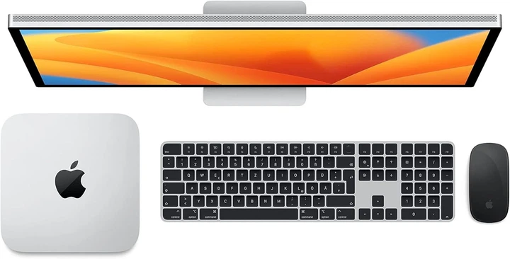 Мини ПК Apple Mac mini (2023) / Apple M2 / RAM 8GB / SSD 256GB / 1 x HDMI / LAN / Wi-Fi 6E / Bluetooth 5.3 / macOS 26.1 / Серебристый (MMFJ3D/A) Б/В 100674235 - изображение 4