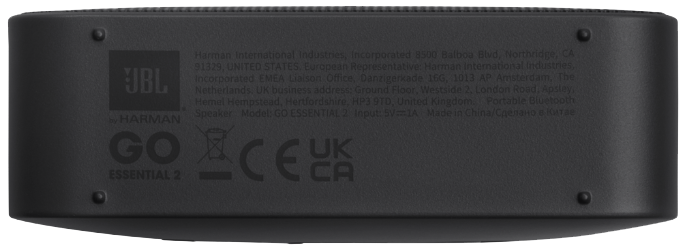 Портативна колонка JBL Go Essential 2 Чорний (JBLGOES2BLKEU) (7089280) - зображення 4