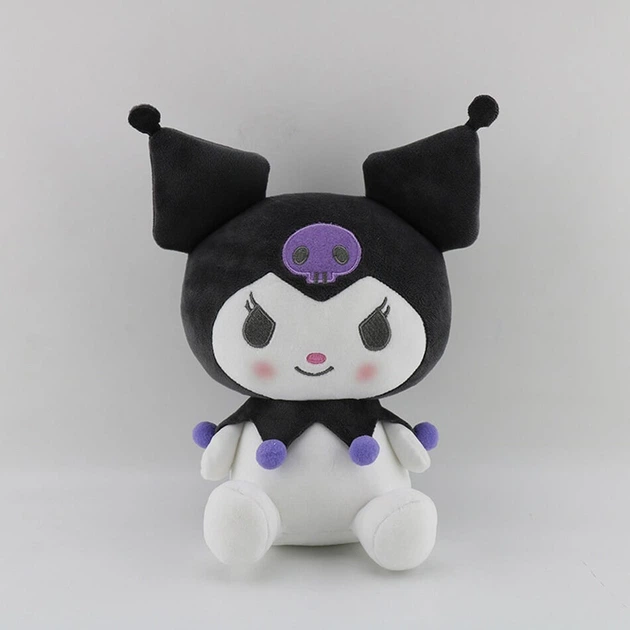 М'яка плюшева іграшка «Куромі» (Kuromi) з Hello Kitty (Фіолетова, 25 см) - зображення 6