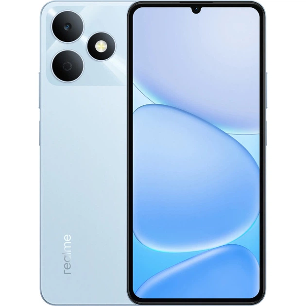 Смартфон Realme Note 80 4/128GB Glacier Blue - Фото 1 Смартфон Realme Note 80 4/128GB Glacier Blue - изображение 1