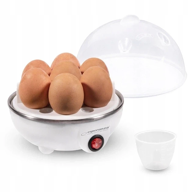 Электрическая яйцеварка Esperanza Egg Cooker (на 7 яиц, 350 Вт) - Фото 6 Электрическая яйцеварка Esperanza Egg Cooker (на 7 яиц, 350 Вт) - изображение 6