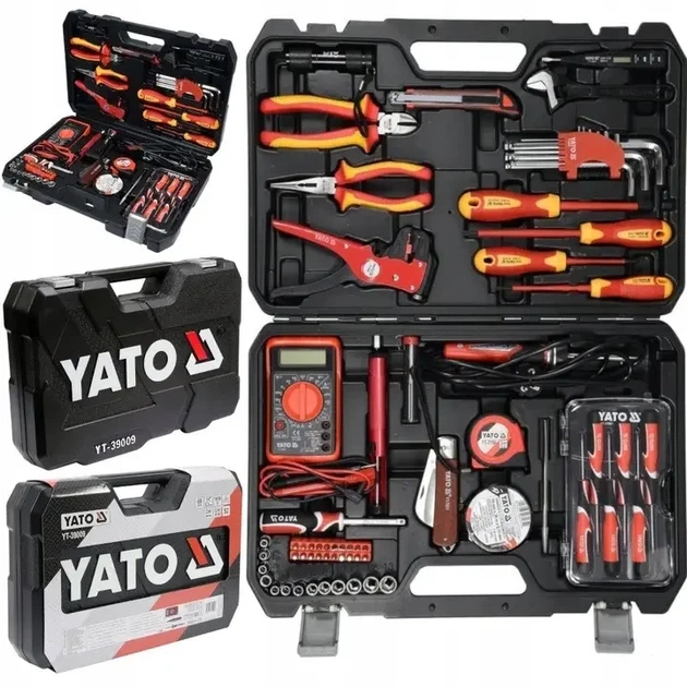 Набор инструментов для электриков YATO YT-39009 (68 шт) - изображение 5