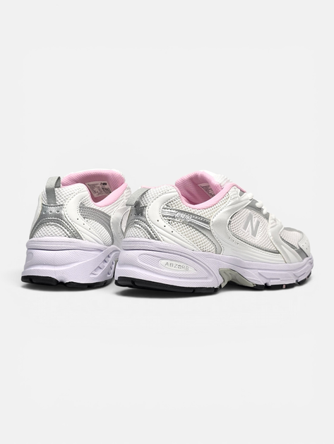 Женские кроссовки для бега NB 530 White Silver Pink 40 (25,5 см) Белый - Фото 5 Женские кроссовки для бега NB 530 White Silver Pink 40 (25,5 см) Белый - изображение 5