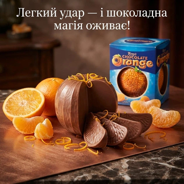 Молочний шоколад Terry's Chocolate Orange 157 г легендарний шоколадний апельсин з Британії - зображення 2