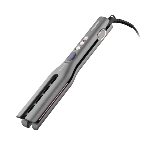 Випрямляч (праска) для волосся Ardesto Pink Touch HC-R365PT, Pink/Grey, 68 Вт, 150–230 °C, керамічне покриття нагрівального елементу, шнур з обертанням на 360°, дисплей, електронне управління - Фото 2 Випрямляч (праска) для волосся Ardesto Pink Touch HC-R365PT, Pink/Grey, 68 Вт, 150–230 °C, керамічне покриття нагрівального елементу, шнур з обертанням на 360°, дисплей, електронне управління - зображення 2