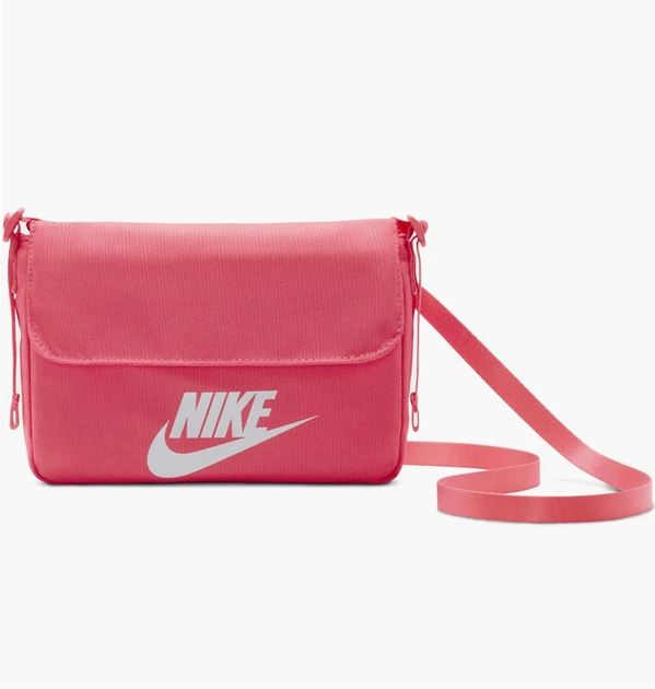 Сумка через плечо Nike W Nsw Futura 365 Crossbody 3L 22 × 16 × 6 СM рожевий CW9300-629 - Фото 4 Сумка через плечо Nike W Nsw Futura 365 Crossbody 3L 22 × 16 × 6 СM рожевий CW9300-629 - изображение 4
