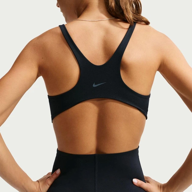 Комбінезон жіночий Nike Df Zenvy 5In Bodysuit «Black» S Чорний IM9916-010 - Фото 4 Комбінезон жіночий Nike Df Zenvy 5In Bodysuit «Black» S Чорний IM9916-010 - зображення 4