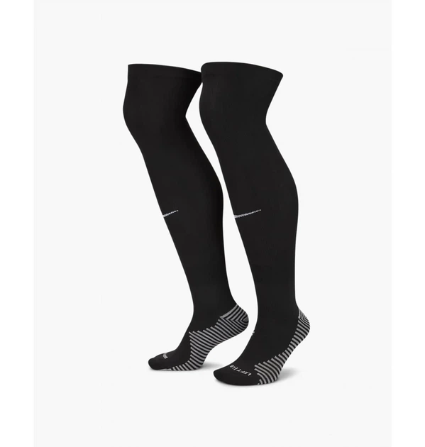 Футбольные гетры унисекс Nike Dri-Fit Strike 42-46 Чорний DH6622-010 - изображение 2