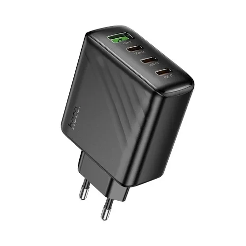 МЗП HOCO CS27A Supply PD67W(3C1A) charger(EU) black - Фото 1 МЗП HOCO CS27A Supply PD67W(3C1A) charger(EU) black - изображение 1