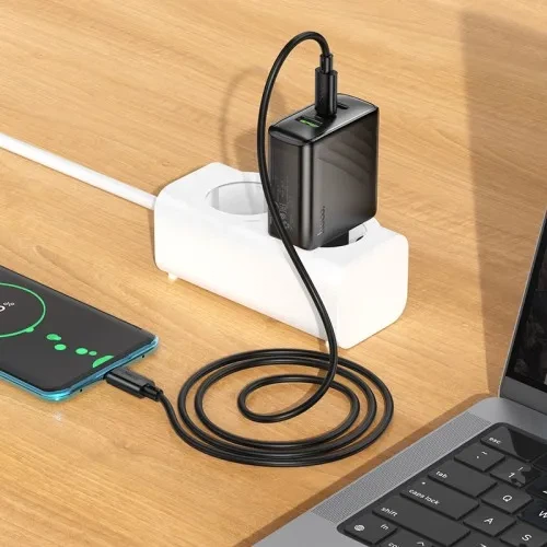 МЗП HOCO CS26A Article PD45W(2C1A) charger(EU) black - изображение 7
