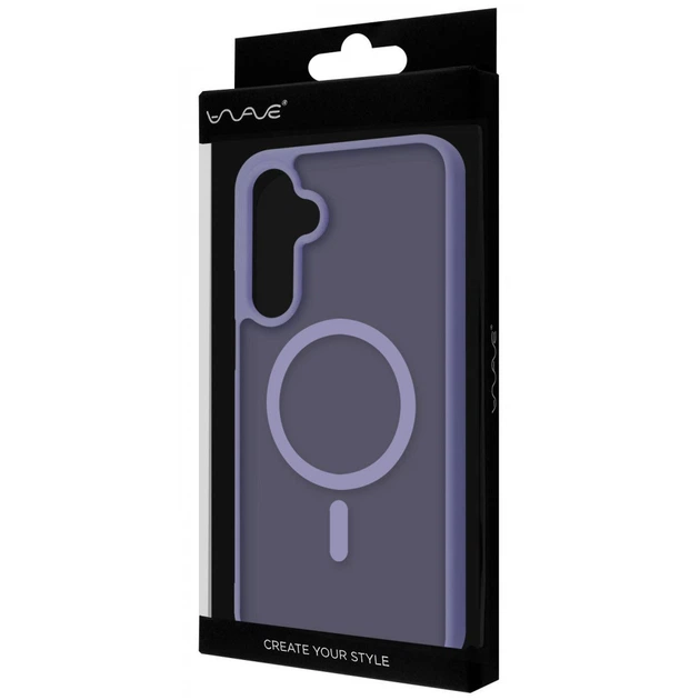 Чохол WAVE Matte Color Case with Magnetic Ring Samsung Galaxy S25 FE light purple - Фото 2 Чохол WAVE Matte Color Case with Magnetic Ring Samsung Galaxy S25 FE light purple - изображение 2