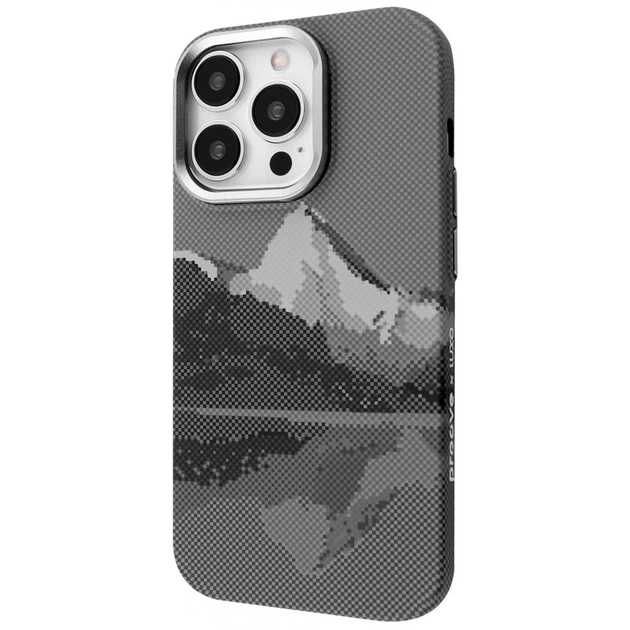 Чохол Proove Gleam Case with Magnetic Ring iPhone 16 Pro silver peak - Фото 1 Чохол Proove Gleam Case with Magnetic Ring iPhone 16 Pro silver peak - зображення 1