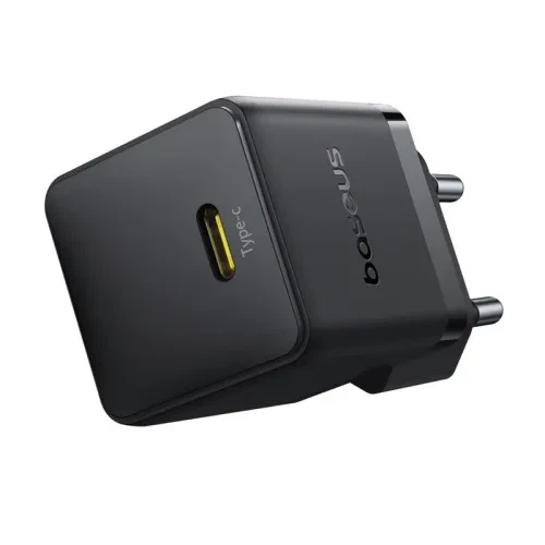МЗП Baseus Palm Fast Charger 1C 20W Cable Type-C to Lightning Black E0116401 - Фото 5 МЗП Baseus Palm Fast Charger 1C 20W Cable Type-C to Lightning Black E0116401 - зображення 5