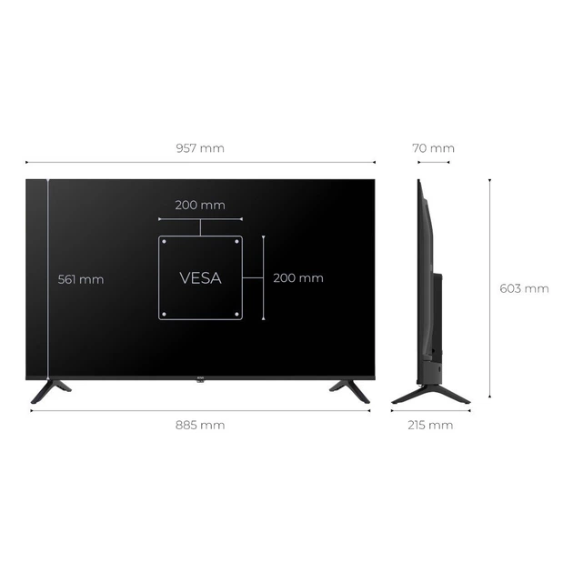 Телевізор Kivi 43U9000HB - изображение 4