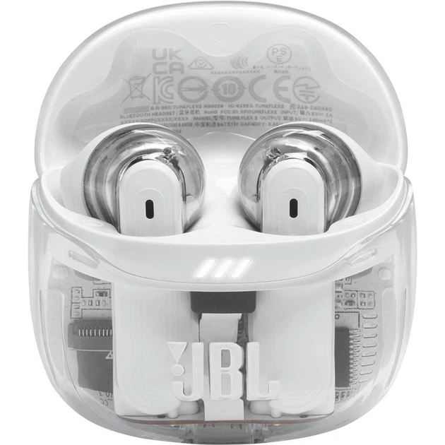 Навушники JBL Tune Flex 2 Ghost White (JBLTFLEX2GWHT) - изображение 5