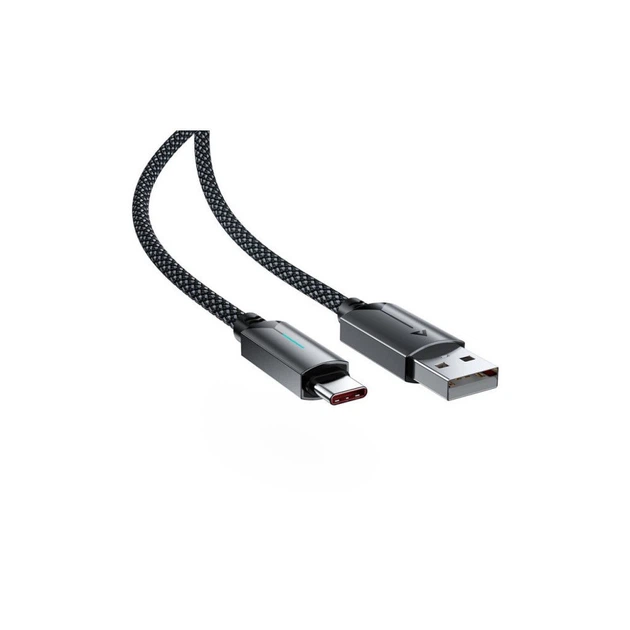 Дата кабель USB 2.0 AM to USB-C 1.2m 60W black Acefast (6974316284482) - Фото 3 Дата кабель USB 2.0 AM to USB-C 1.2m 60W black Acefast (6974316284482) - изображение 3