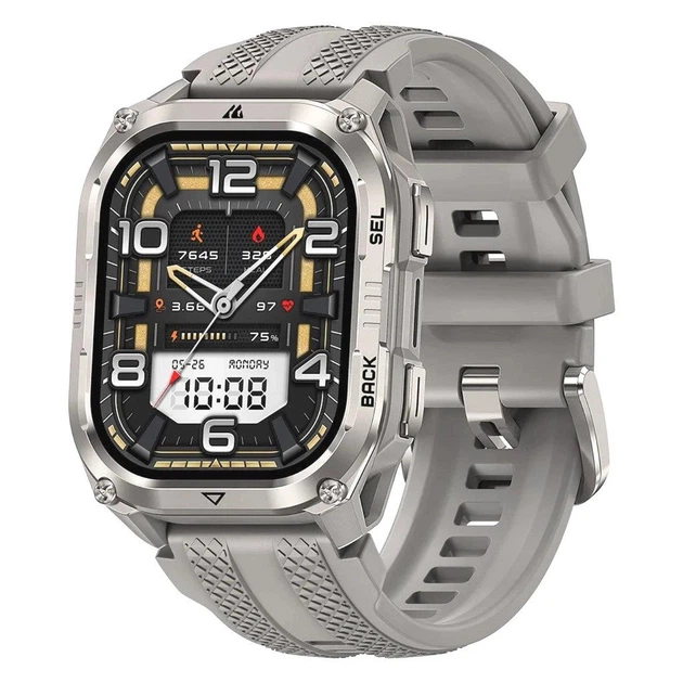 Смарт-годинник KOSPET PULSE 2 SILVER (6978602500683) - Фото 1 Смарт-годинник KOSPET PULSE 2 SILVER (6978602500683) - зображення 1