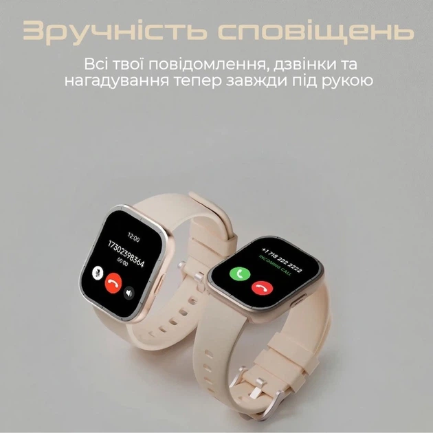 Смарт-годинник HiFuture zone3.rosegold - Фото 4 Смарт-годинник HiFuture zone3.rosegold - изображение 4