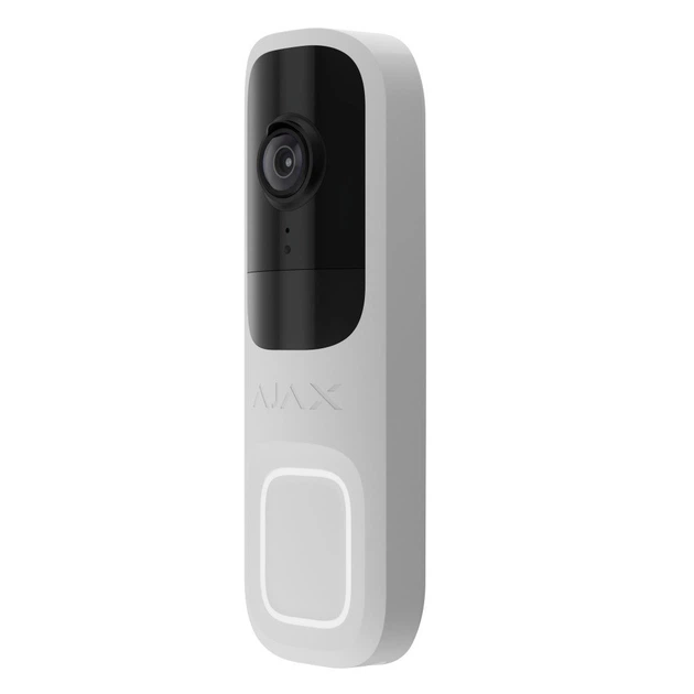 Панель виклику Ajax Doorbell White - зображення 2