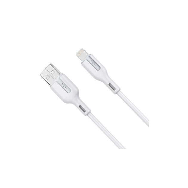 Дата кабель USB 2.0 AM to Lightning 1.0m 2.4A white Choetech (XAL-0003-WH-V2) - Фото 2 Дата кабель USB 2.0 AM to Lightning 1.0m 2.4A white Choetech (XAL-0003-WH-V2) - изображение 2