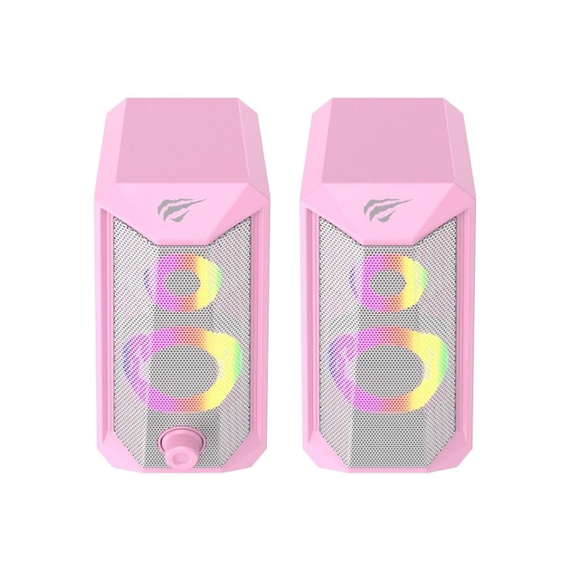 Акустична система Havit HV-SK202 USB 2.0 Pink (6939119024048) - Фото 3 Акустична система Havit HV-SK202 USB 2.0 Pink (6939119024048) - изображение 3