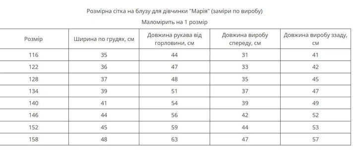 Вишиванка для дівчини біла з червоно-чорними квітами 122 - Фото 5 Вишиванка для дівчини біла з червоно-чорними квітами 122 - изображение 5