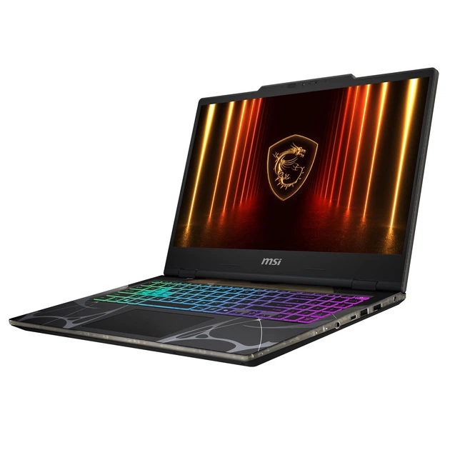 Ноутбук MSI Cyborg 15 B2RWFKG 15.6" IPS 1920x1080 144 Гц / Intel Core 5 210H / NVIDIA GeForce RTX 5060 / RAM 16 ГБ / DDR5 / SSD 1 ТБ / Windows 11 Home / 1.95 кг (B2RWFKG-294US) - изображение 4