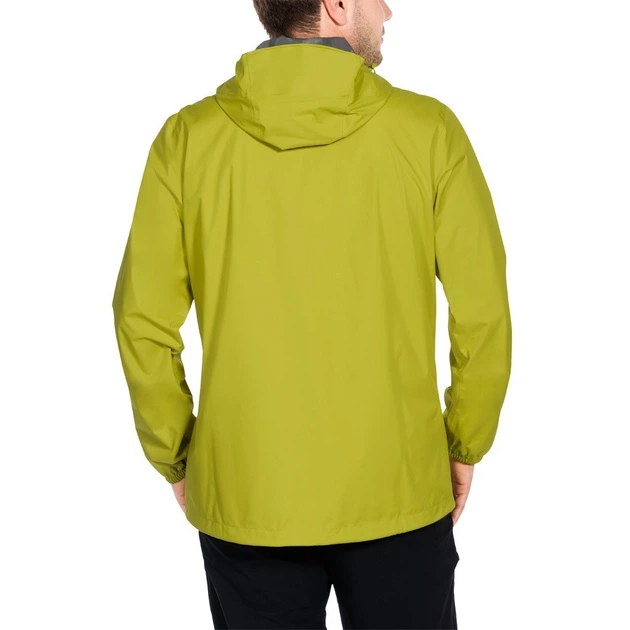 Чоловіча трекінгова куртка Jack Wolfskin Laconic JKT на мембрані в похід яскраво жовта Розмір L - Фото 4 Чоловіча трекінгова куртка Jack Wolfskin Laconic JKT на мембрані в похід яскраво жовта Розмір L - зображення 4