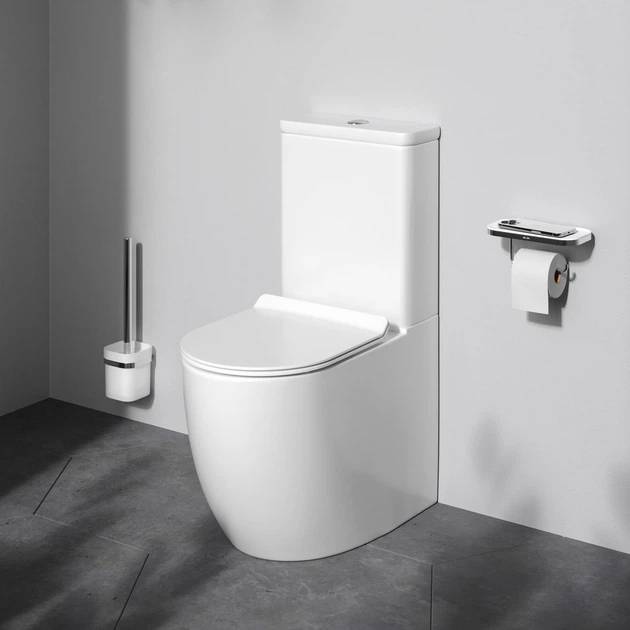 Унитаз-компакт AM.PM Like Aquaspin с сиденьем микролифт white CLA8600SC - изображение 2