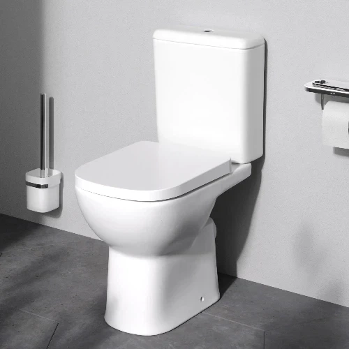 Унитаз-компакт AM.PM Sunny Aquaspin с сиденьем микролифт white CLA8900SC - изображение 2