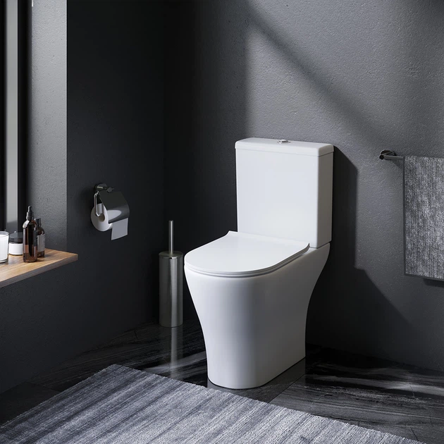 Унитаз-компакт AM.PM X-Joy FlashClean с сиденьем микролифт white C85A8700SC - изображение 2