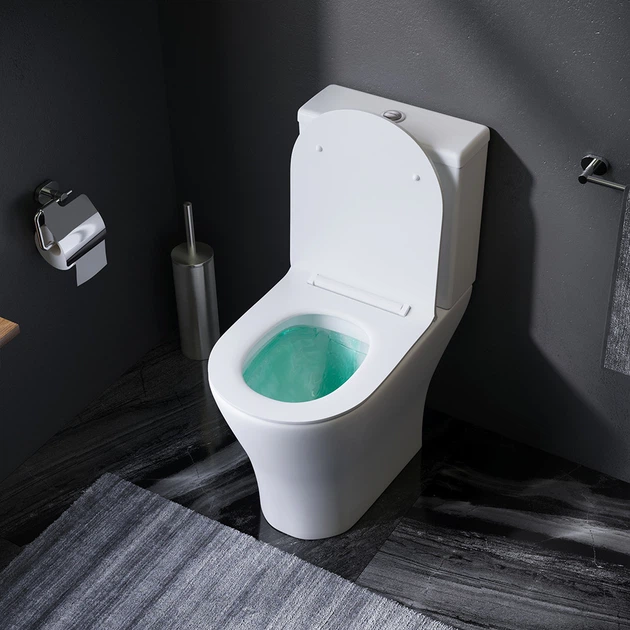 Унитаз-компакт AM.PM X-Joy FlashClean с сиденьем микролифт white C85A8700SC - изображение 3
