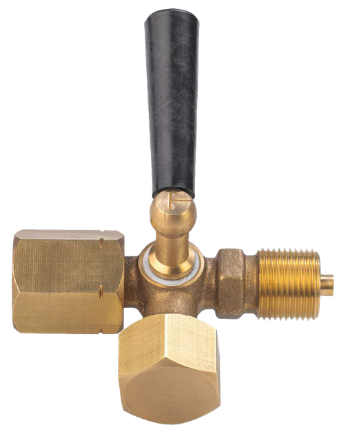 Триходовий запірний кран для манометра Tervix Pro Line M3 Valve PN 16, 1/2" × 1/2", латунний (334212) - зображення 2
