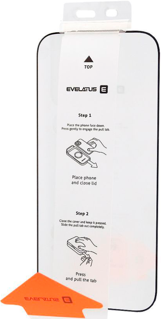Szkło hartowane Evelatus Flip Glass Magic Easy Install do Apple iPhone 18 Pro (EVEAPP18FGMNBSP) - Zdjęcie 1 Szkło hartowane Evelatus Flip Glass Magic Easy Install do Apple iPhone 18 Pro (EVEAPP18FGMNBSP) - obraz 1