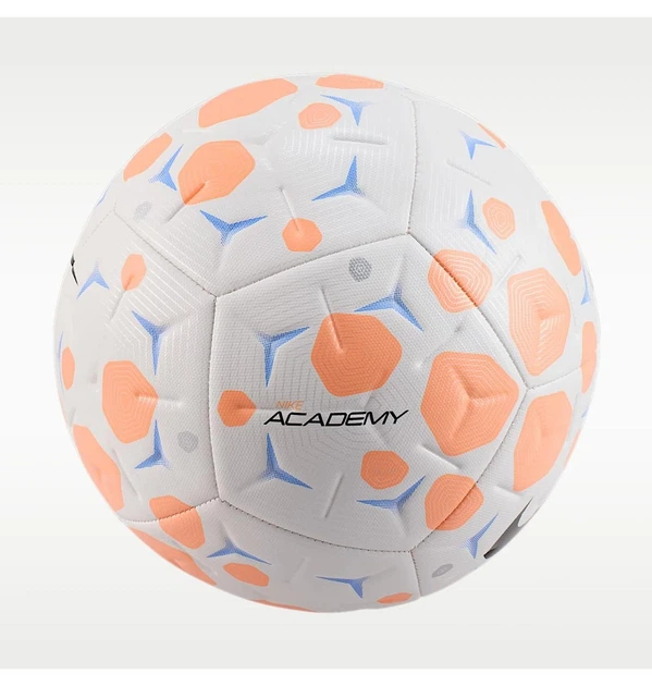 Футбольный мяч Nike Academy Team White/Orange 3 Білий, Помаранчевий HV4386-105 - Фото 2 Футбольный мяч Nike Academy Team White/Orange 3 Білий, Помаранчевий HV4386-105 - изображение 2