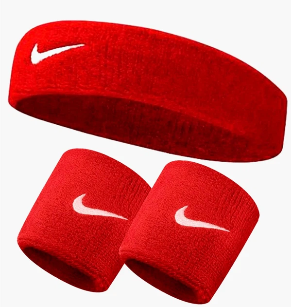 Напульсники Nike Set Of Bandage And Wristbands ONE SIZE Червоний NNN07-NNN04-601 - Фото 1 Напульсники Nike Set Of Bandage And Wristbands ONE SIZE Червоний NNN07-NNN04-601 - изображение 1