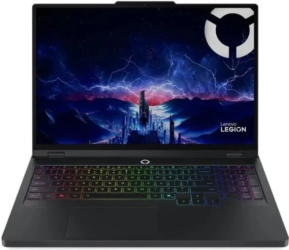Ноутбук Lenovo Legion Pro 5 16IAX10 (83F3000PUS Custom 64GB RAM / 2TB SSD) Eclipse Black (16 / OLED / 2560x1600 / 165Hz / Intel Core Ultra 7-255HX / 64GB RAM / 2TB SSD / RTX 5070 / Windows 11 Home) - Фото 1 Ноутбук Lenovo Legion Pro 5 16IAX10 (83F3000PUS Custom 64GB RAM / 2TB SSD) Eclipse Black (16 / OLED / 2560x1600 / 165Hz / Intel Core Ultra 7-255HX / 64GB RAM / 2TB SSD / RTX 5070 / Windows 11 Home) - зображення 1