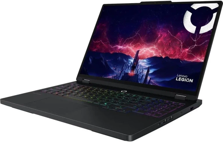 Ноутбук Lenovo Legion Pro 5 16AFR10 (83F2CTO1WW) (16 / OLED / 2560x1440 / AMD Ryzen 9 9955HX / 16GB RAM / 512GB SSD / RTX 5060 / Windows 11 Home) - Фото 3 Ноутбук Lenovo Legion Pro 5 16AFR10 (83F2CTO1WW) (16 / OLED / 2560x1440 / AMD Ryzen 9 9955HX / 16GB RAM / 512GB SSD / RTX 5060 / Windows 11 Home) - изображение 3