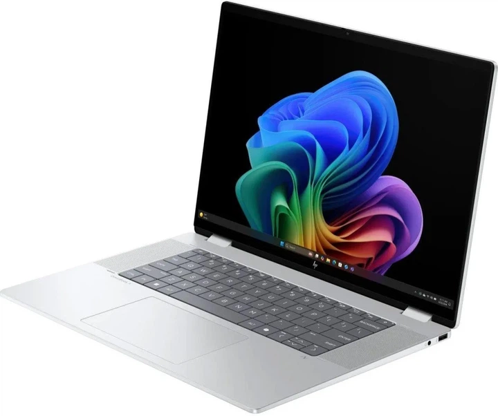 Ноутбук HP OmniBook X Flip 16 16-AS0276NG (C15ZZEA) Glacier Silver (16 / OLED Touch / 2880×1800 / 120Hz / Intel Core Ultra 7 258V / 32GB RAM / 1TB SSD / Intel Arc Graphics 140V / Windows 11 Home) - зображення 4