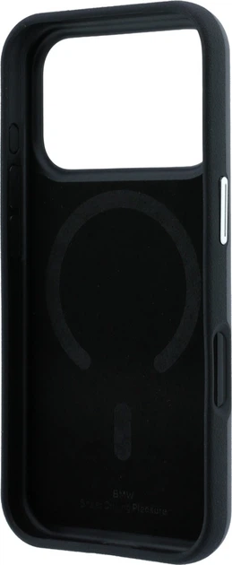 Etui plecki BMW Sign Centered Deboss MagSafe do Apple iPhone 17 Pro / 18 Pro Grey (BMHMP18L26SWOWMA) - obraz 7