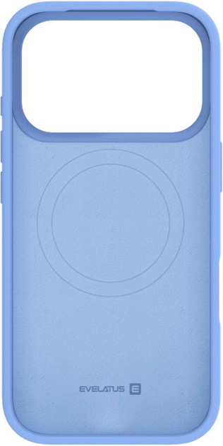 Etui plecki Evelatus Premium Soft Touch MagSafe do Apple iPhone 18 Pro Blue (EVEAPP18PPMSTSCBL) - obraz 4