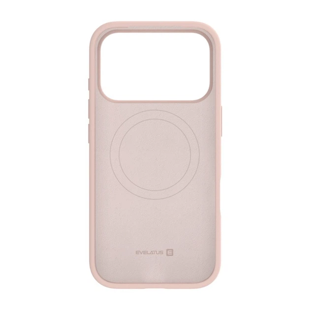 Etui plecki Evelatus Premium Soft Touch MagSafe do Apple iPhone 18 Pro Pink Sand (EVEAPP18PPMSTSCPS) - obraz 4