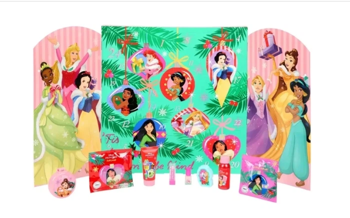 Адвент календар Disney Princess з дитячою косметикою - изображение 2