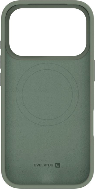 Etui plecki Evelatus Premium Soft Touch MagSafe do Apple iPhone 18 Pro Dark Olive (EVEAPP18PPMSTSCDO) - obraz 4