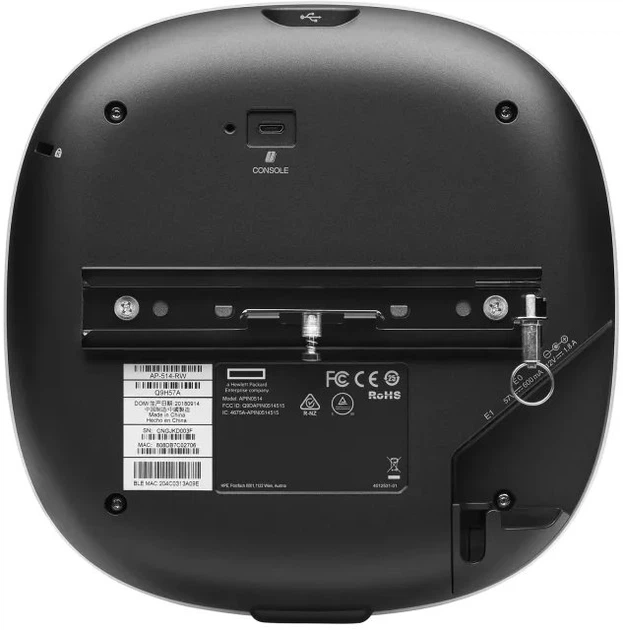 Punkt dostępu HP Aruba Networking AP‑514 Unified Campus RW Q9H57A (0190017273570) - Zdjęcie 2 Punkt dostępu HP Aruba Networking AP‑514 Unified Campus RW Q9H57A (0190017273570) - obraz 2