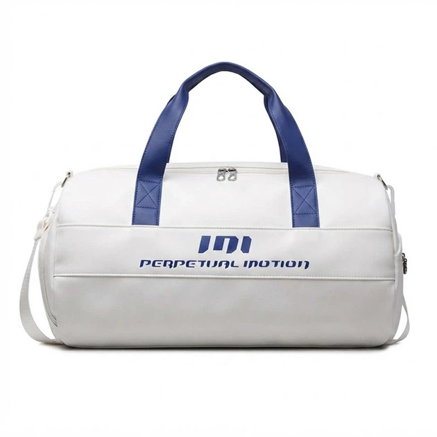 Спортивная сумка Lesko 2603 White для спорта фитнеса путешествий дорожная с ручками - изображение 2