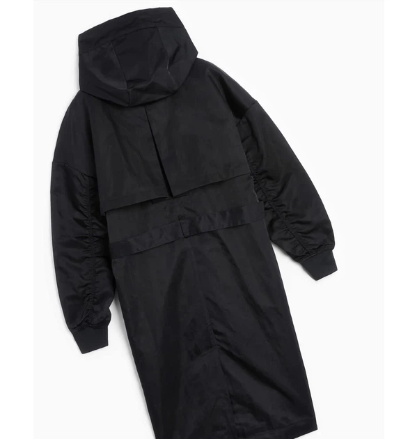 Куртка женская Nike Sportswear Essentials Trench Jacket S Чорний FB4521-010 - изображение 6