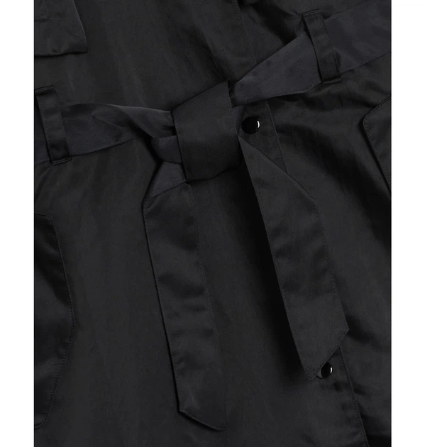 Куртка женская Nike Sportswear Essentials Trench Jacket S Чорний FB4521-010 - изображение 8